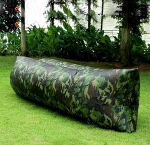 Надувной диван (Ламзак) размер XL 200 х 90см Хаки