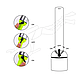 Светодиодный ручной фонарь для дайвинга, охоты и рыбалки, экстремальных условий на батарейках 180 Люмен, фото 10