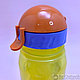 Детская бутылка для воды KIDS BOTTLE с трубочкой, 400 мл, фото 2