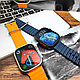 Умные часы Smart Watch  Ultra  Золото - оранжевый, фото 10