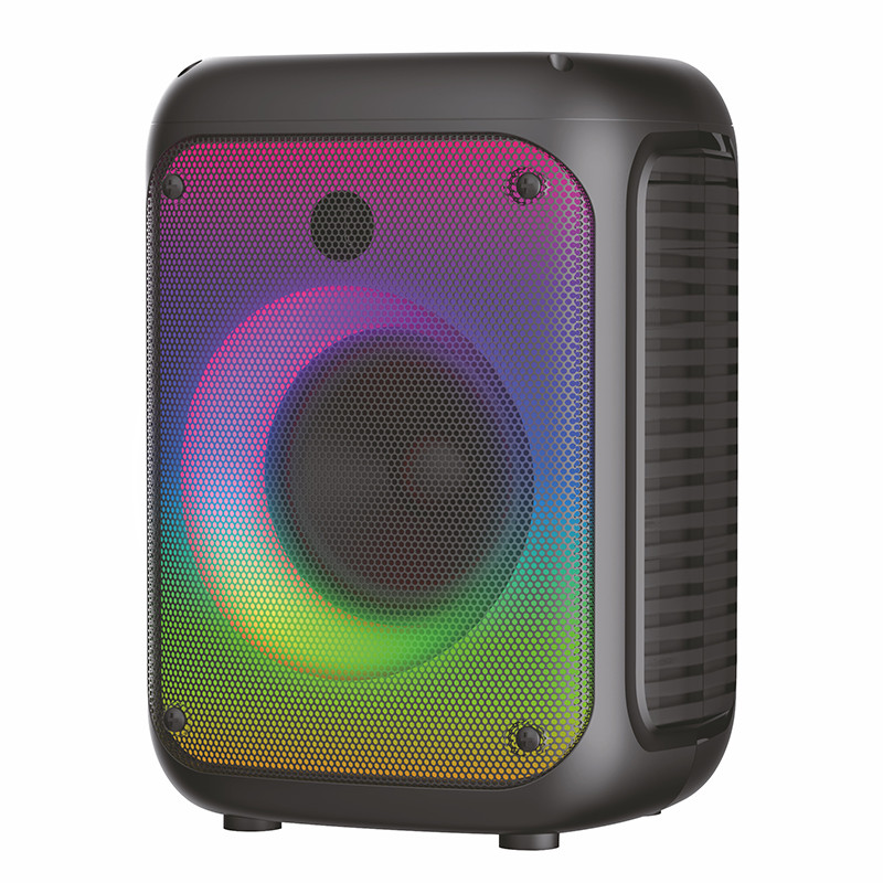 Портативная беспроводная bluetooth колонка Eltronic CRAZY BOX 100 арт. 20-44 с LED-подсветкой и RGB