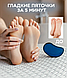 Пемза - пилка для ухода за кожей стопFOOT GRINDER / Педикюрная пилка с нано зубцами / Цвет mix, фото 10