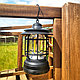 Многофункциональный подвесной походный фонарь в стиле ретро Camping Lamp Зеленый, фото 6