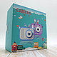 Детский цифровой мини фотоаппарат Childrens fun Camera (экран 2 дюйма, фото, видео, 5 встроенных игр) Розовый, фото 6