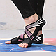 Чешки для йоги противоскользящие Yoga Shoes / носки для йоги и пилатеса с открытыми пальцами / 34-40 размер, фото 6