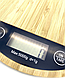 Электронные бамбуковые кухонные весы Electronic Kitchen Scale (до 5 кг), фото 8