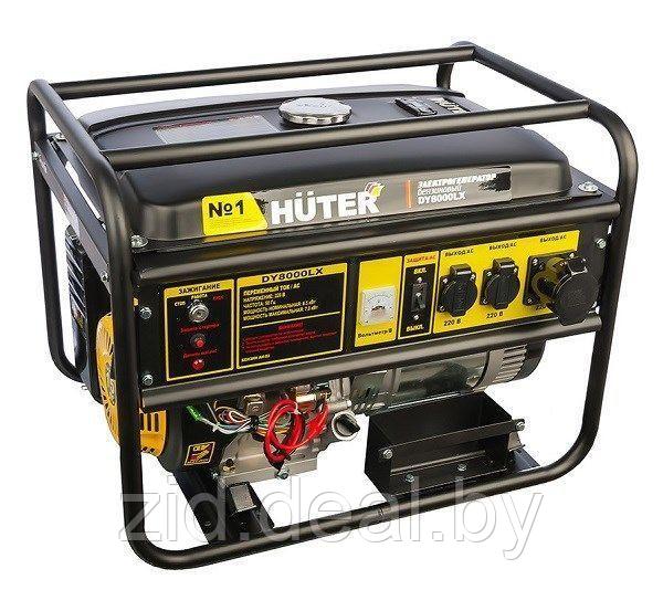 Huter Бензиновый генератор Huter DY8000LX - фото 1 - id-p215578321