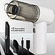 Портативный вакуумный мини пылесос для авто и дома 2 in 1 Vacuum Cleaner (2 насадки) Белый, фото 8