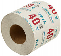 Бумага туалетная Vega 1 рулон, ширина 85 мм, серая
