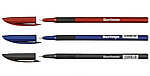 Ручка шариковая одноразовая Berlingo Metallic Pro корпус ассорти, стержень синий