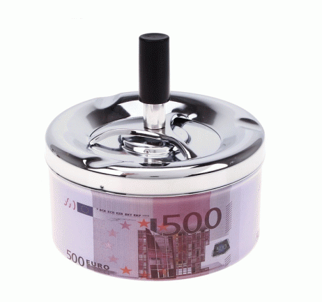 Пепельница бездымная "500 евро"
