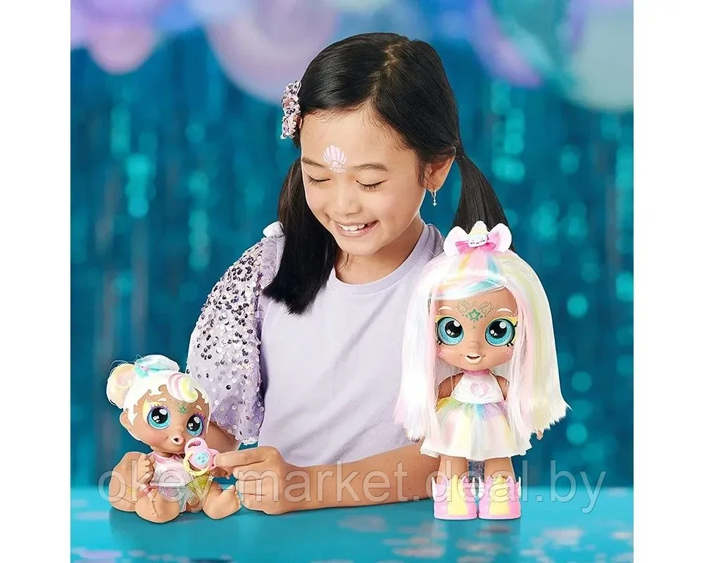 Кукла Kindi Kids Baby Sister Mello Unicorn Мини-Мелло Единорог - фото 9 - id-p215582290
