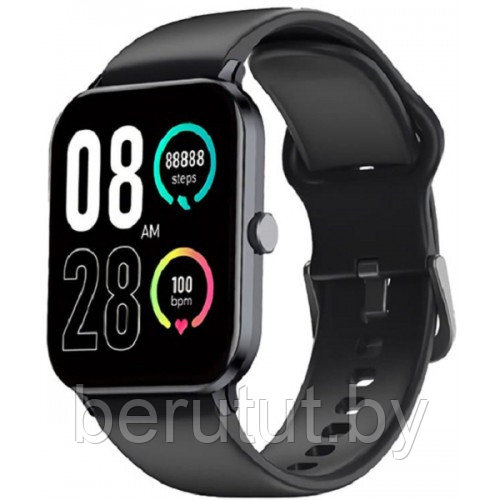 Смарт часы умные Smart Watch QCY GTS S2 Dark Gray - фото 2 - id-p215582333