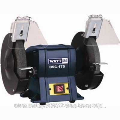 Watt Pro DSC-175 (21.400.175.00), электроточило, 400 Вт, 2800 об/мин, диск 175 мм - фото 1 - id-p215582334