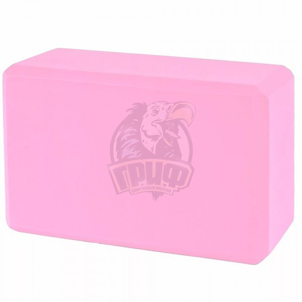 Блок для йоги Cliff (розовый) (арт. CF-YB-10-PI) - фото 1 - id-p215583897