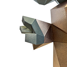 Малыш Йода. 3D конструктор - оригами из картона, фото 3