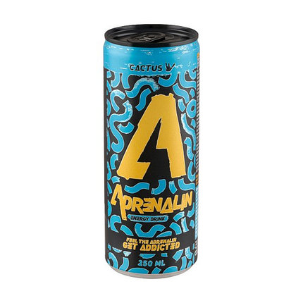 Напиток энергетический Adrenalin Кактус и гуава, 0.25 л, фото 2