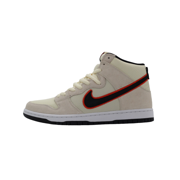 Nike SB dunk high white/black/red