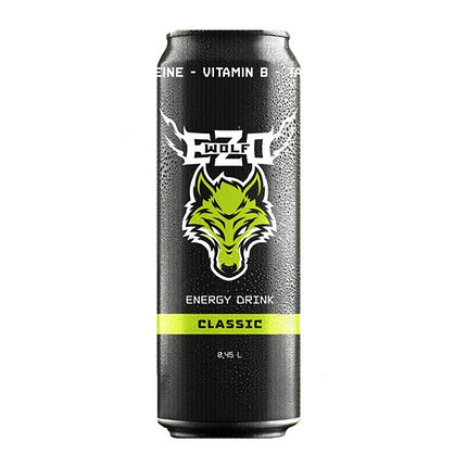 Напиток энергетический Ezo Wolf Classic Тутти-фрутти, 0.45 л, фото 2