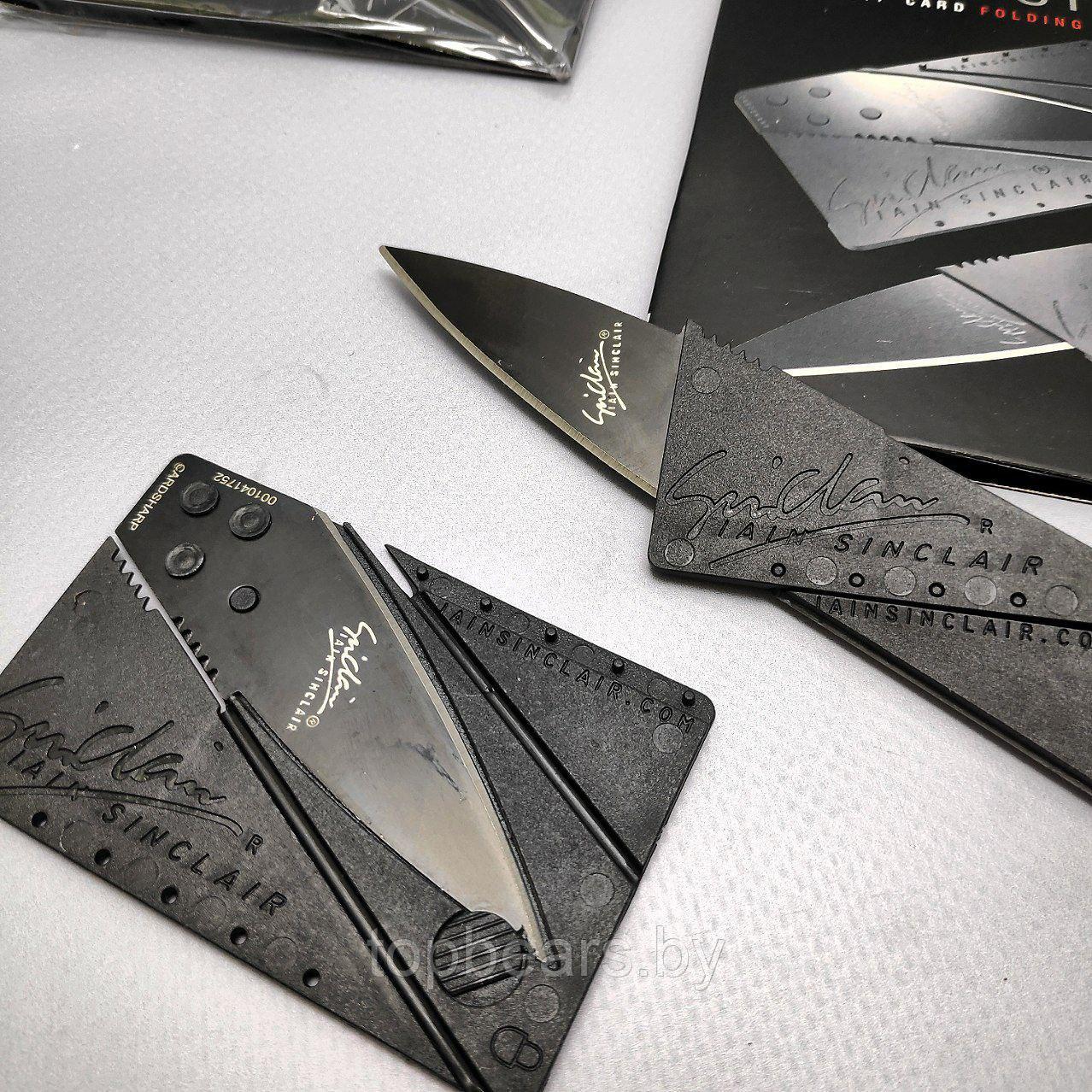 Складной нож - кредитка CardSharp2 (картонная коробка) - фото 4 - id-p215585136