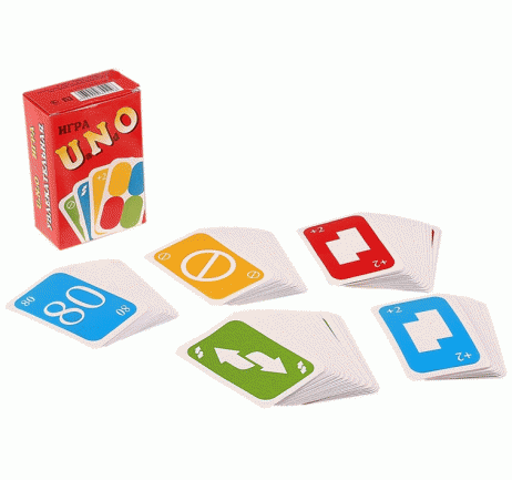 Карты для игры "uno" - фото 1 - id-p30639537