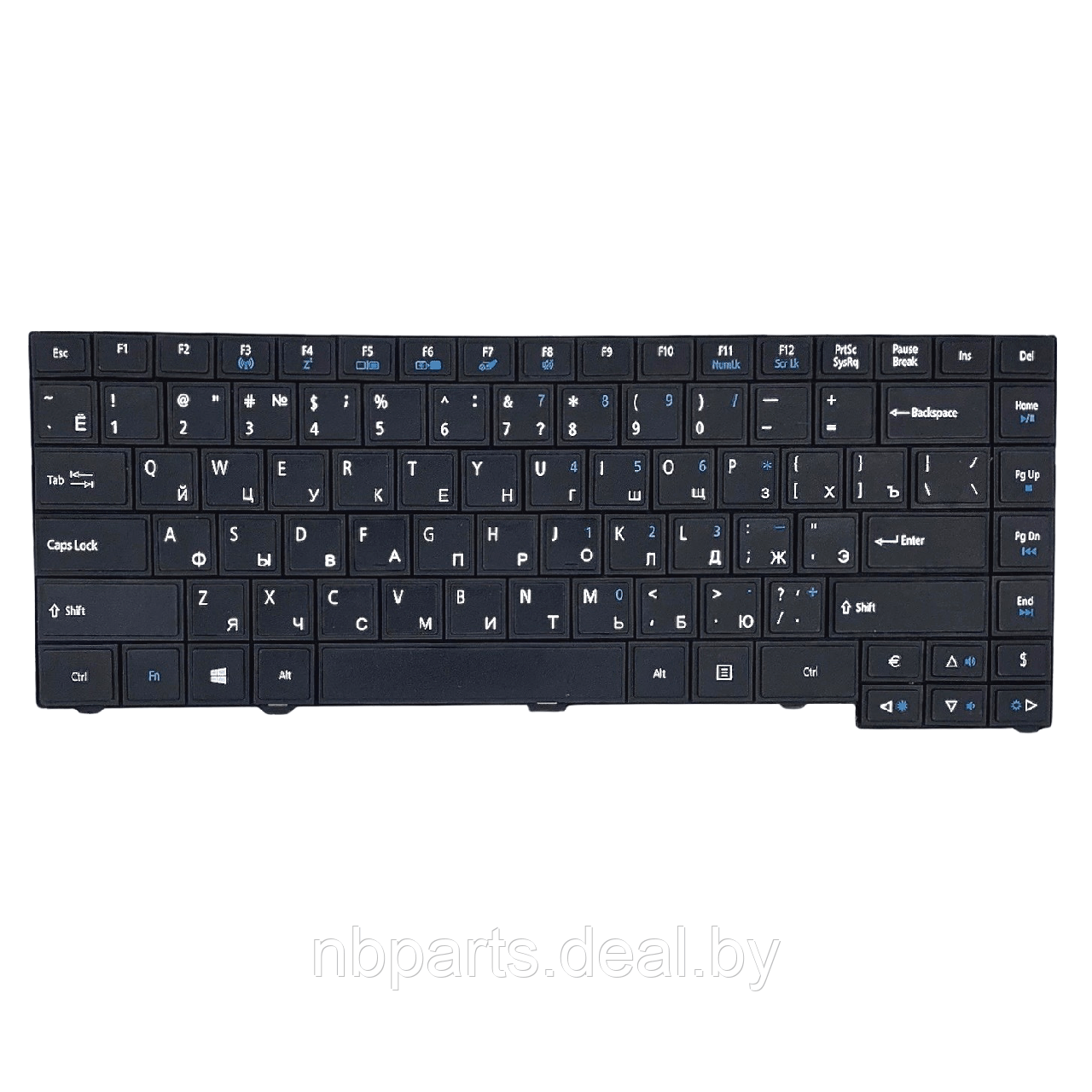 Клавиатура для ноутбука ACER TravelMate 4750, чёрная, RU