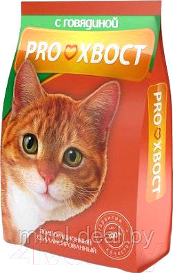 Сухой корм для кошек ProХвост С говядиной - фото 1 - id-p215591267