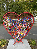 Контейнер для сбора пластиковых крышек и пробок "Сердце"., фото 2