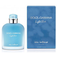Мужская парфюмированная вода Dolce Gabbana Light Blue Eau Intense Pour Homme edp 100ml (PREMIUM)