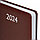 Ежедневник датированный 2024 А5 138x213 мм BRAUBERG "Profile", балакрон, коричневый, 114865, фото 4