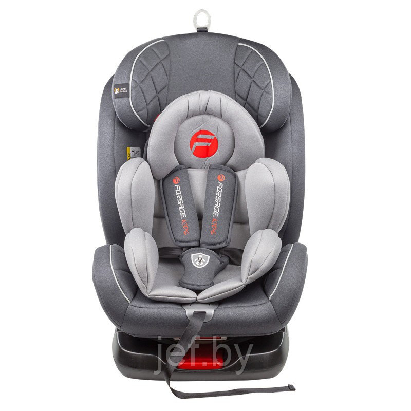 Кресло детское с ISOFIX KBH308 Dark Gray/ Light Gray 0-36кг FORSAGE KBH308 - фото 2 - id-p215594027