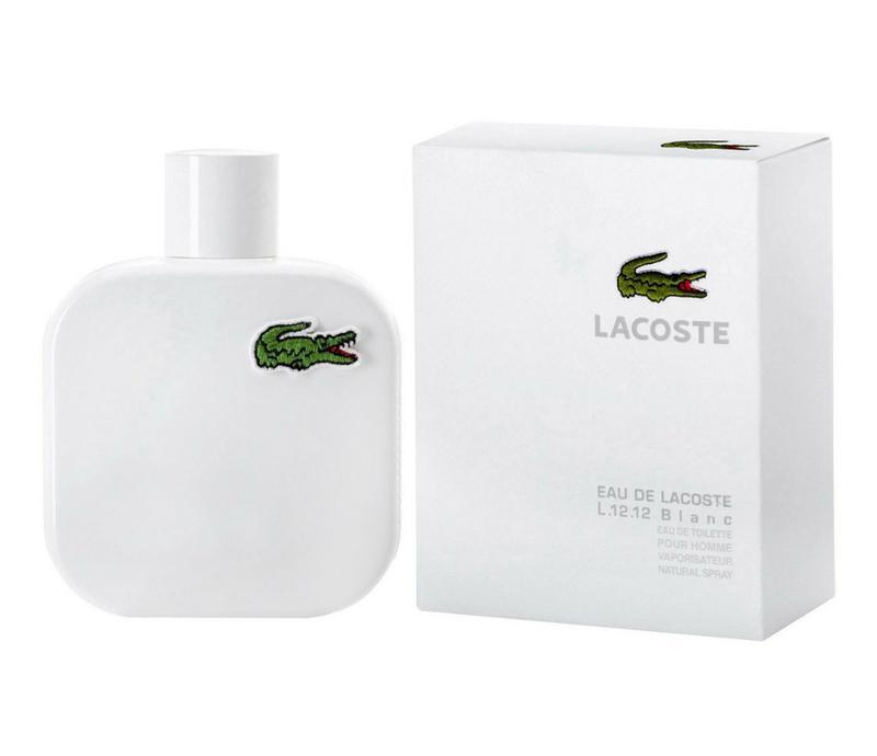 Мужская туалетная вода Lacoste L.12.12 Blanc Pour Homme 100ml (LUX EURO) - фото 1 - id-p215594329