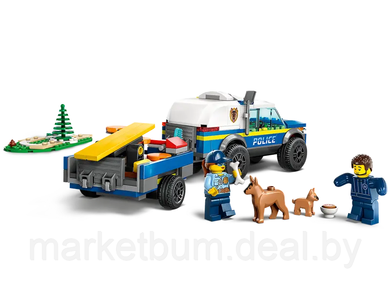 Конструктор LEGO City 60369, Полевая дрессировка полицейских собак - фото 4 - id-p215594782