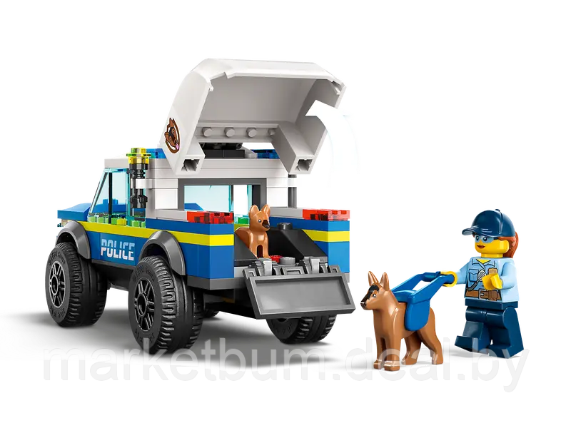 Конструктор LEGO City 60369, Полевая дрессировка полицейских собак - фото 5 - id-p215594782