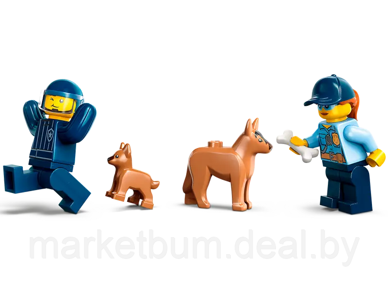 Конструктор LEGO City 60369, Полевая дрессировка полицейских собак - фото 6 - id-p215594782