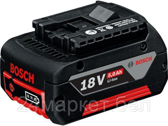 Аккумулятор BOSCH GBA 18В, 5.0 А/ч, Li-Ion (18.0 В, 5.0 А/ч, Li-Ion) 1600A001Z9 - фото 1 - id-p215594801