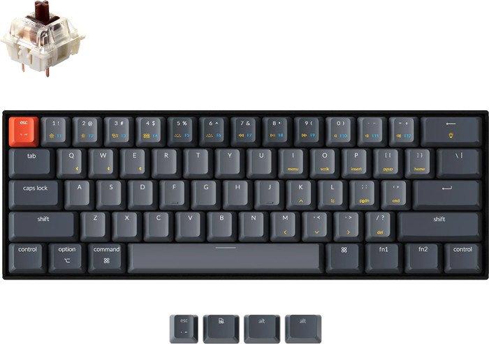 Клавиатура Keychron K12 RGB K12-B3-RU (Gateron G Pro Brown) - фото 1 - id-p215594990