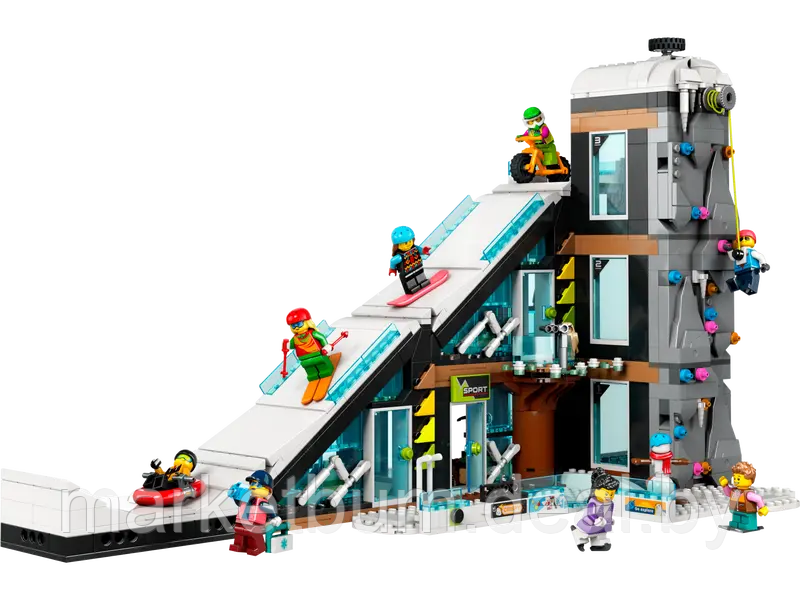 Конструктор LEGO City 60366 Горнолыжный и альпинистский центр - фото 3 - id-p215595396