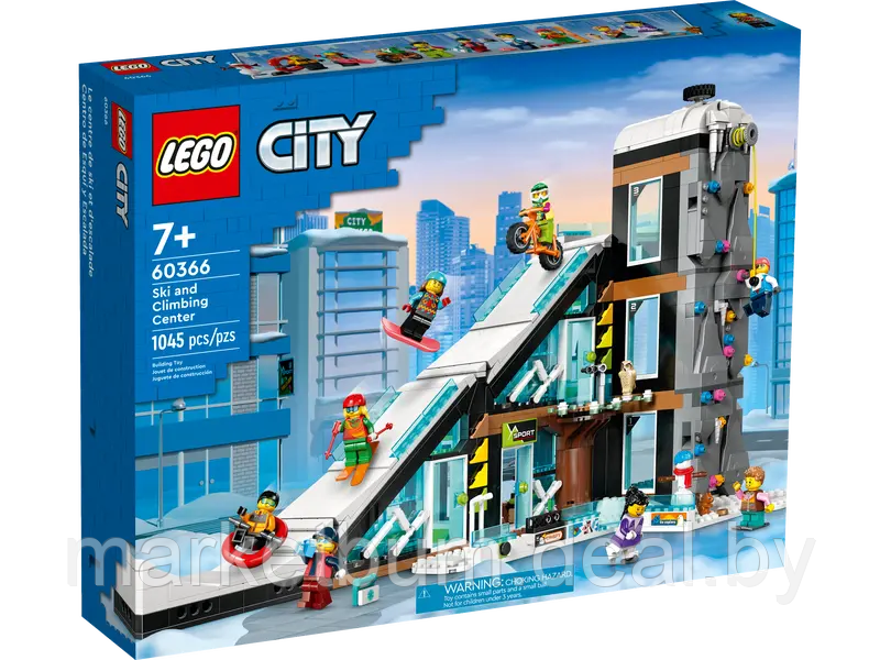 Конструктор LEGO City 60366 Горнолыжный и альпинистский центр - фото 2 - id-p215595396