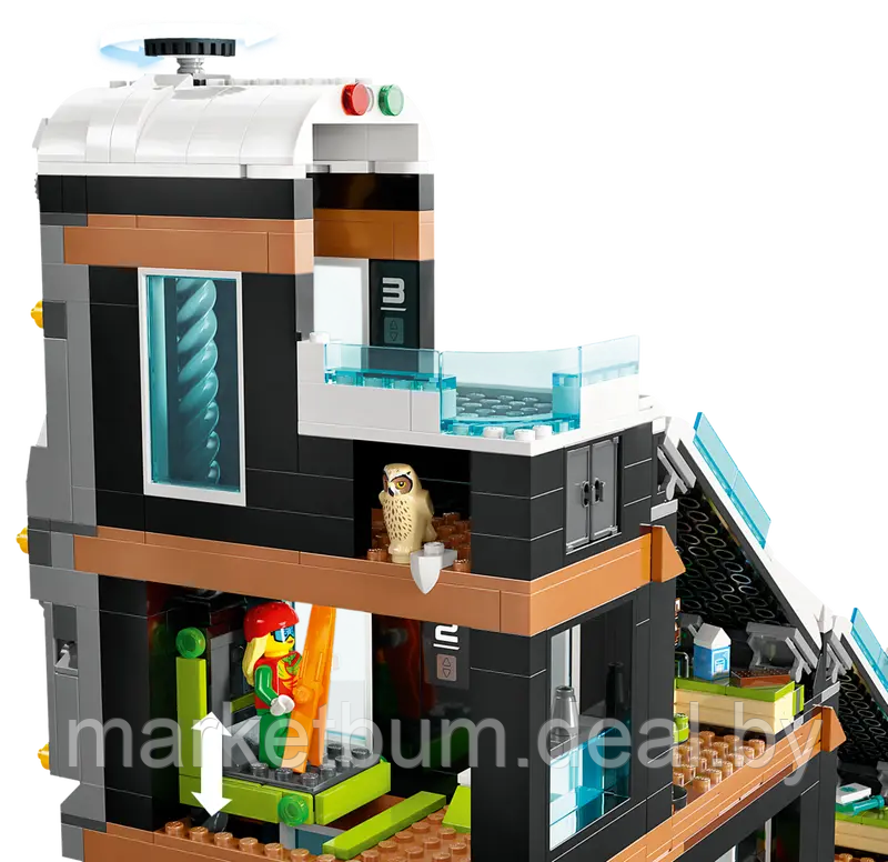 Конструктор LEGO City 60366 Горнолыжный и альпинистский центр - фото 5 - id-p215595396