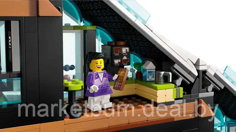 Конструктор LEGO City 60366 Горнолыжный и альпинистский центр - фото 8 - id-p215595396