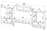 Гостиная Quartz-11 (Кварц)  без подсветки Дуб нокс, фото 3