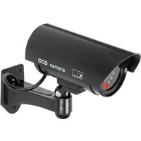 Муляж камеры ORNO c LED-индикатором, внутри и снаружи помещений, черный корпус, питание 2x1,5V AA-батарейки - фото 1 - id-p215595561