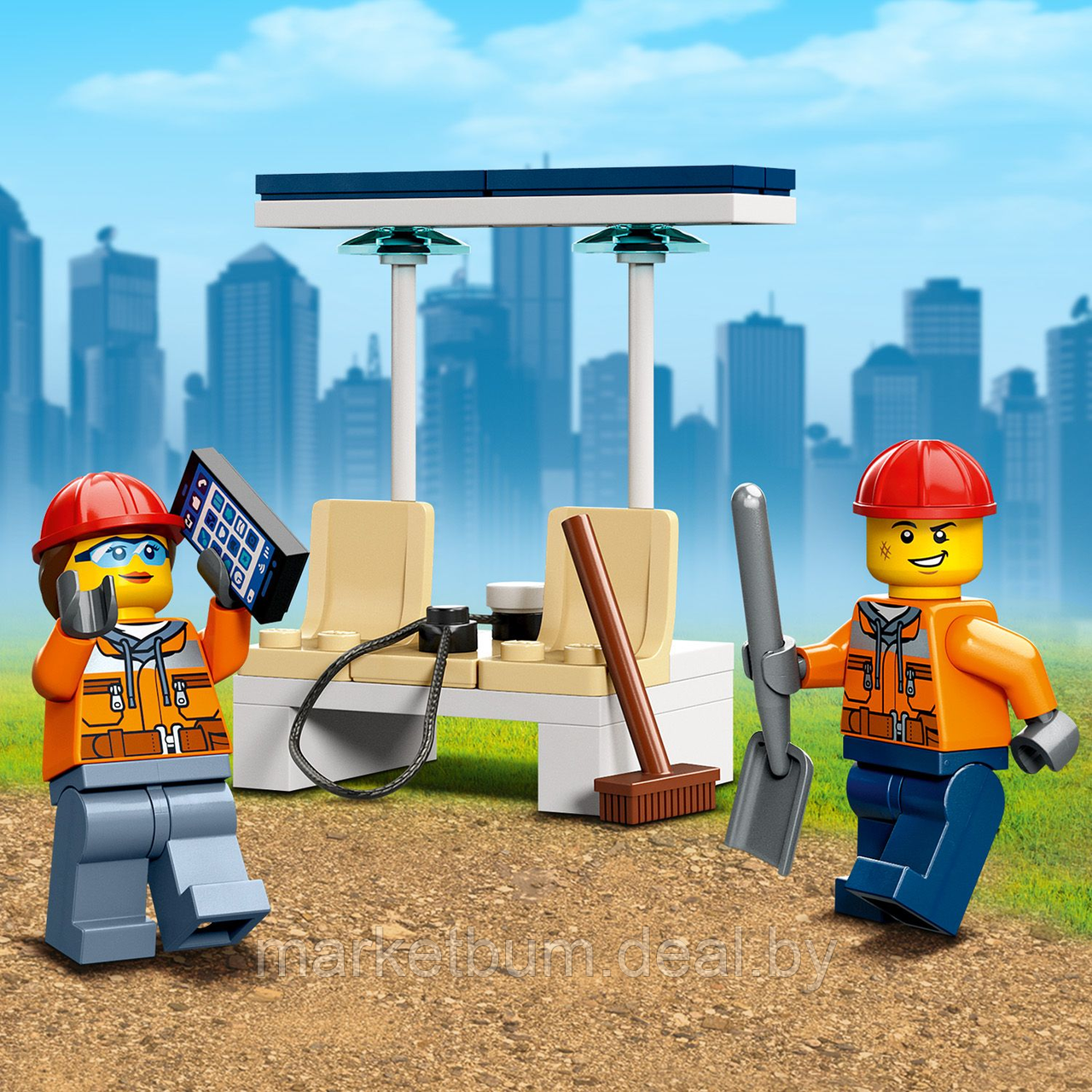 Конструктор LEGO City 60385, Экскаватор - фото 6 - id-p215595643