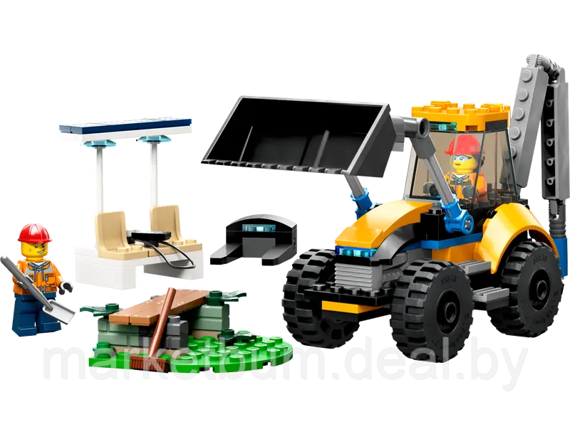 Конструктор LEGO City 60385, Экскаватор - фото 3 - id-p215595643