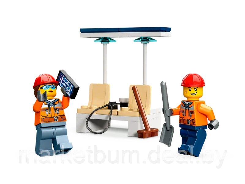 Конструктор LEGO City 60385, Экскаватор - фото 9 - id-p215595643