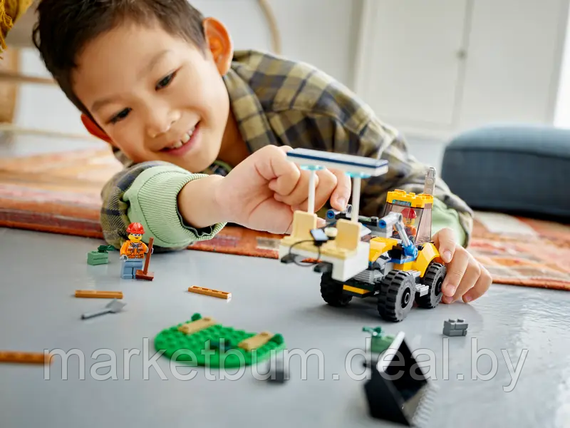 Конструктор LEGO City 60385, Экскаватор - фото 10 - id-p215595643