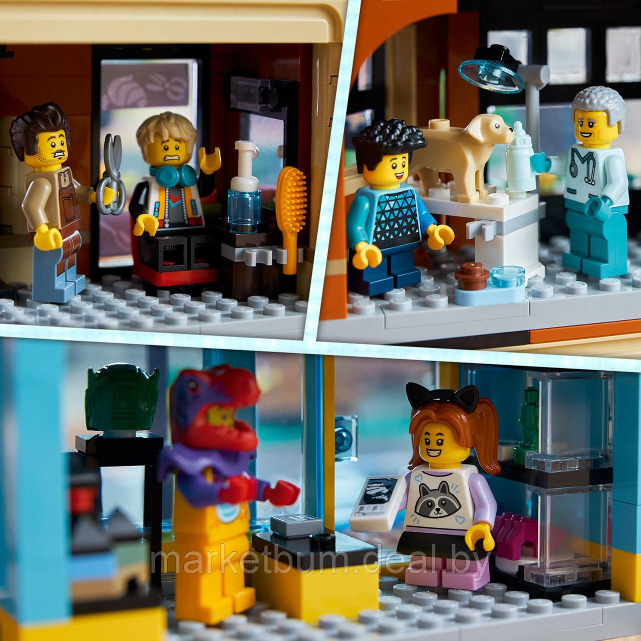 Конструктор LEGO City 60380, Центр города - фото 5 - id-p215595755