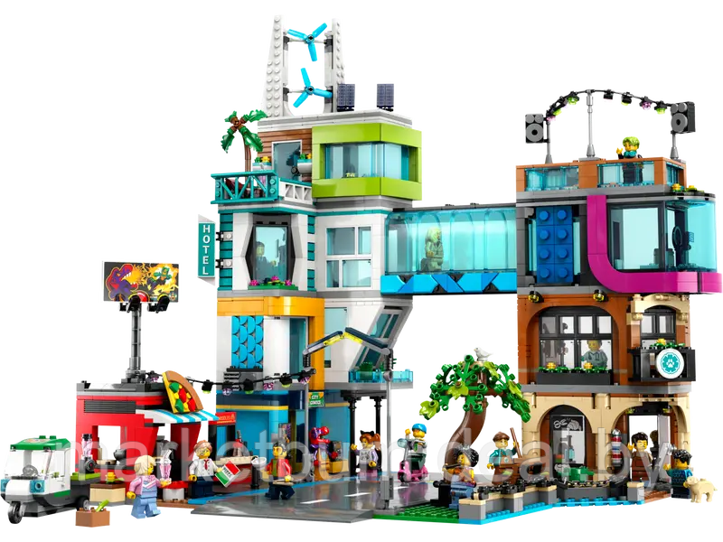 Конструктор LEGO City 60380, Центр города - фото 2 - id-p215595755