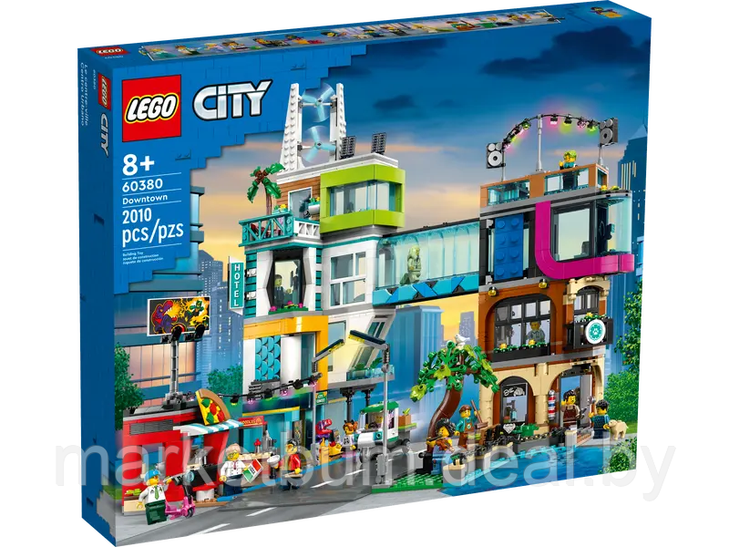 Конструктор LEGO City 60380, Центр города - фото 1 - id-p215595755